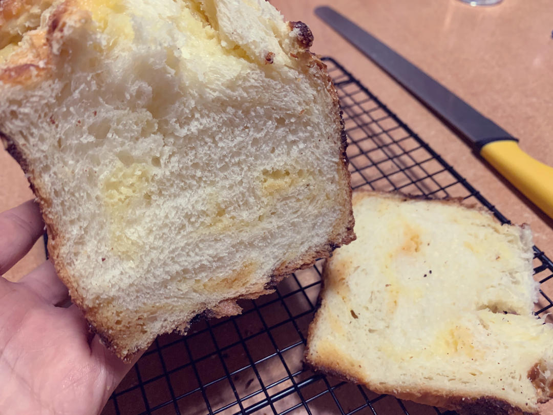 椰香奶酥吐司甜面包淡奶油炼乳奶香软妹子手撕