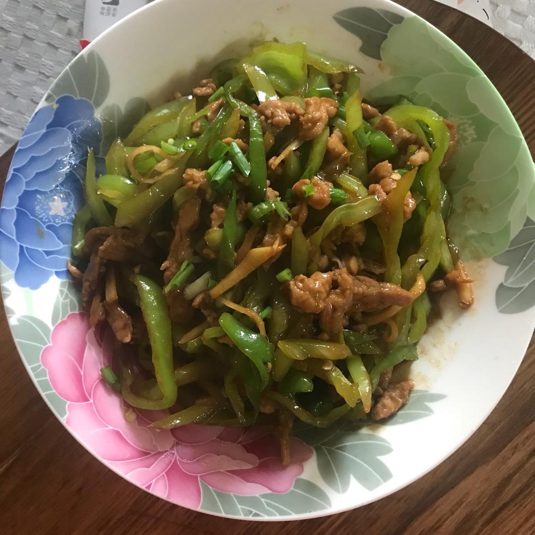 青椒肉丝