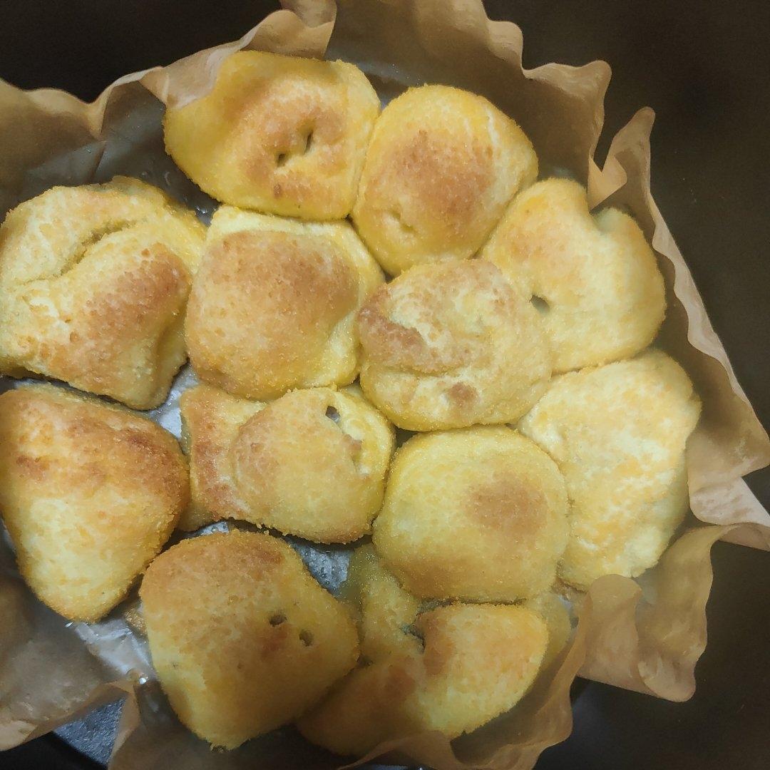 空气炸锅炸香芋地瓜丸