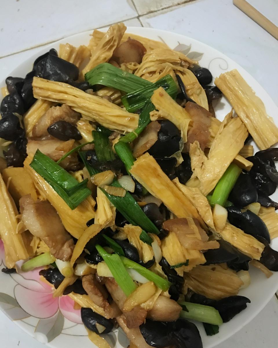 腐竹烧肉