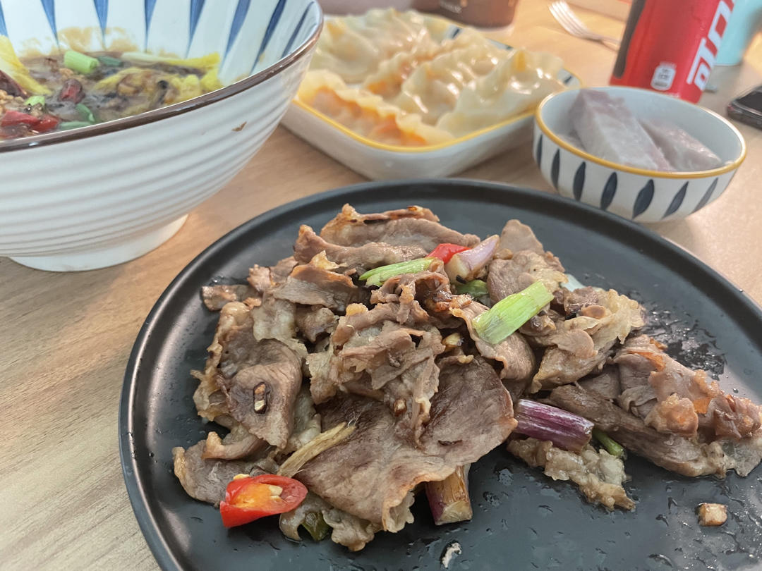 葱爆肥牛