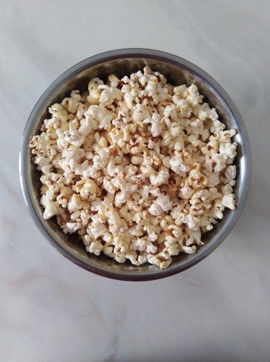 家庭版炒爆米花