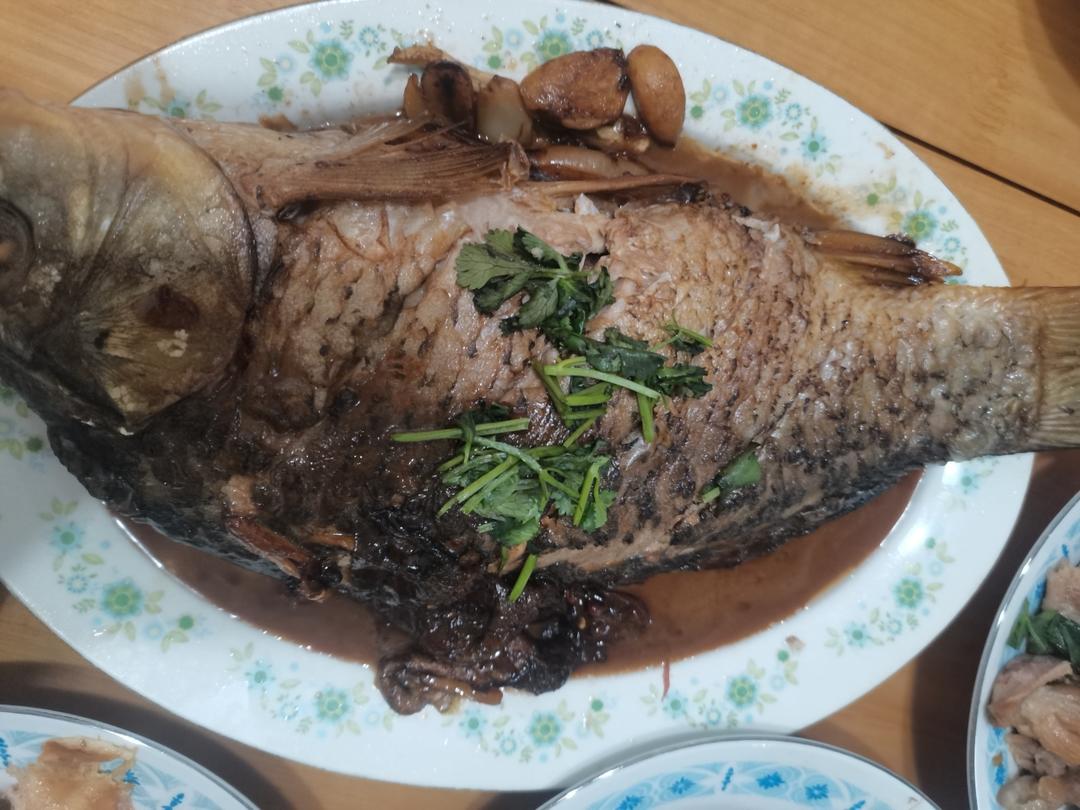 家常红烧鱼