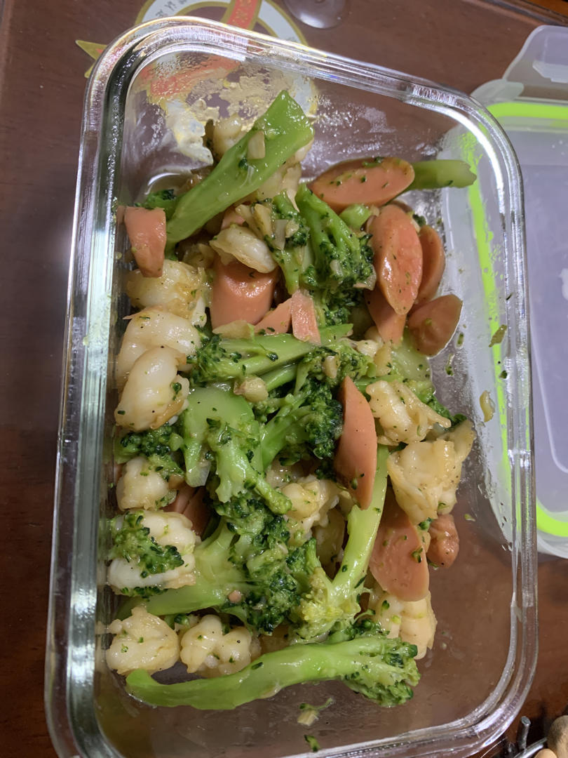营养全面最适合孩子的西兰花🥦炒虾仁🍤