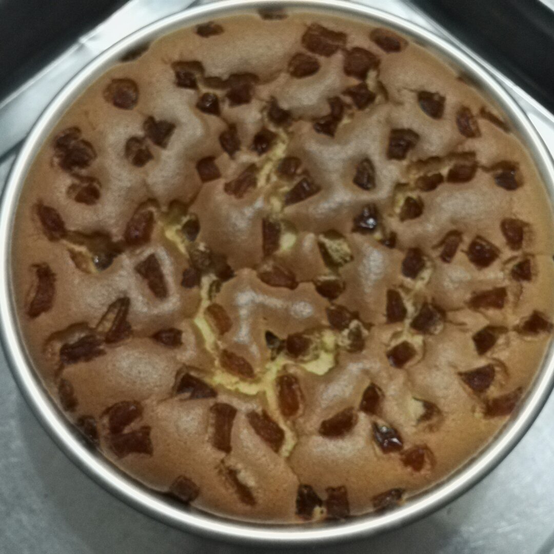 8寸果脯戚风蛋糕