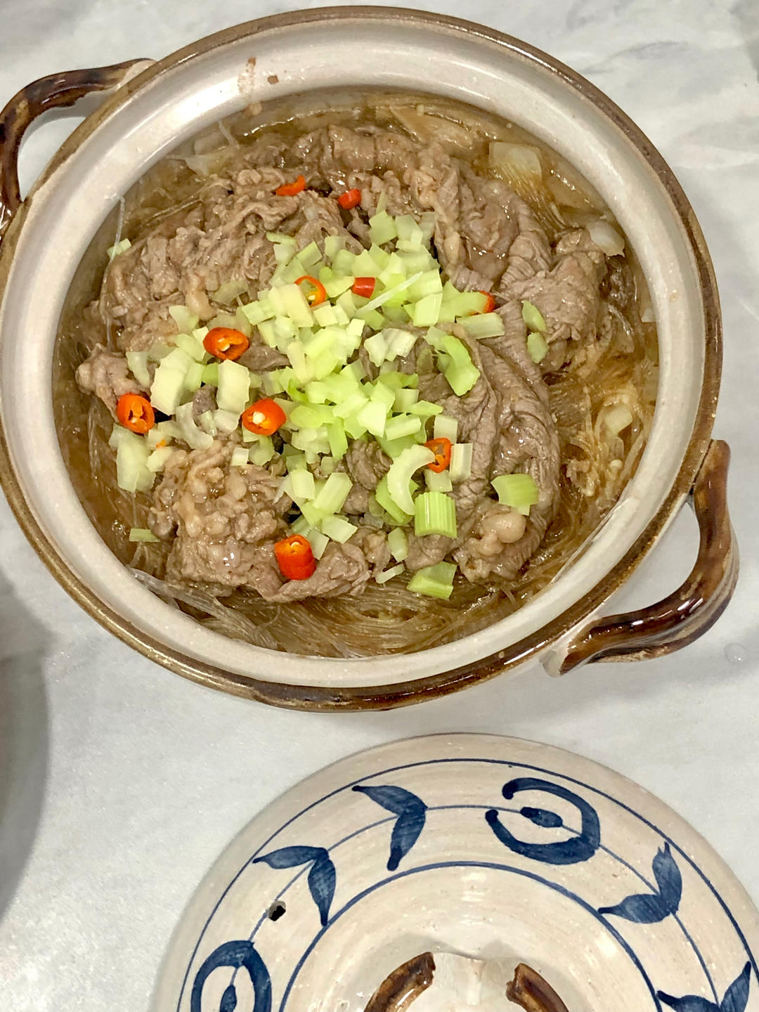 沙茶牛肉煲(潮汕味道)