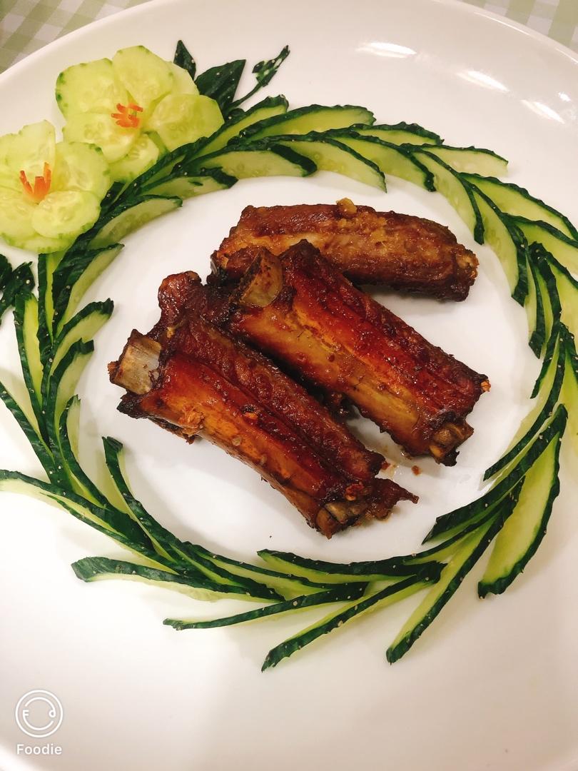 香到骨头里的蒜香排骨（烤箱）