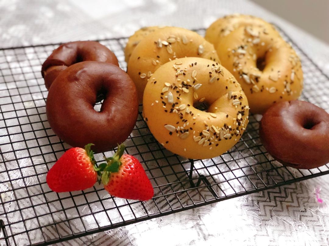 100%全麦贝果 基础纯全麦贝果