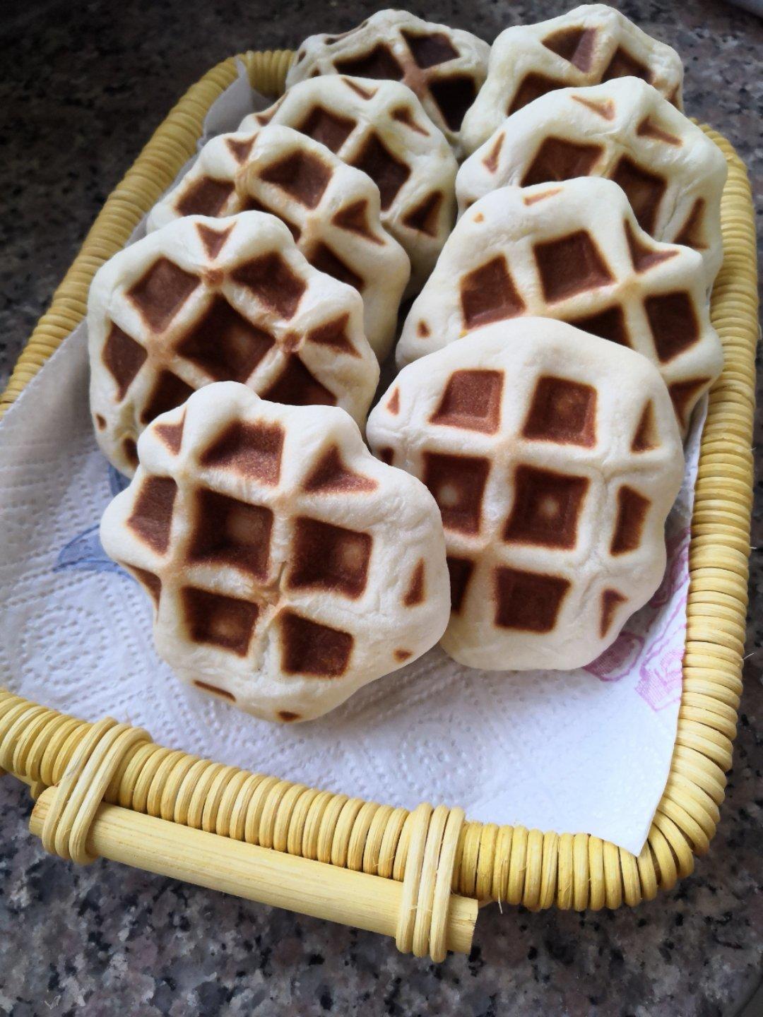 紫薯奶酪华夫饼