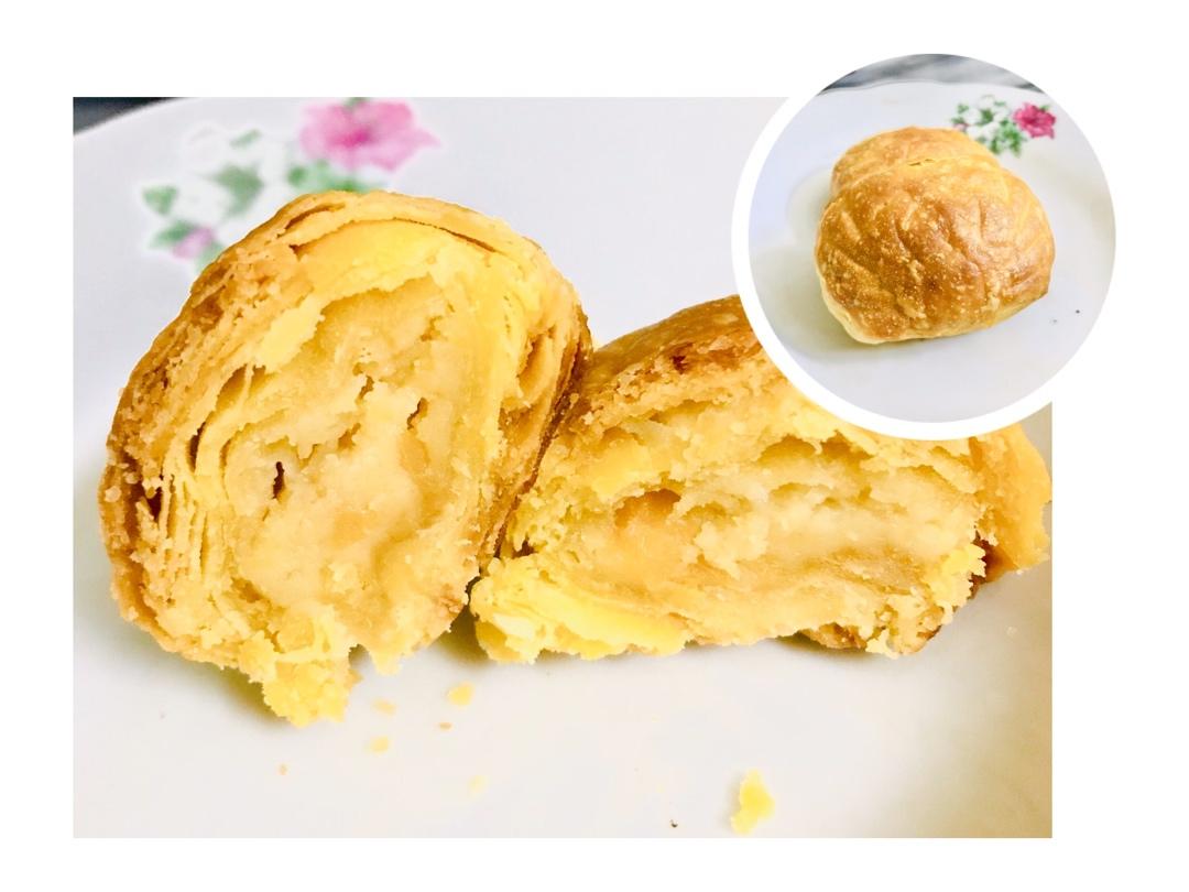 不用揉出膜、不用醒面就能酥掉渣的中式酥皮点心