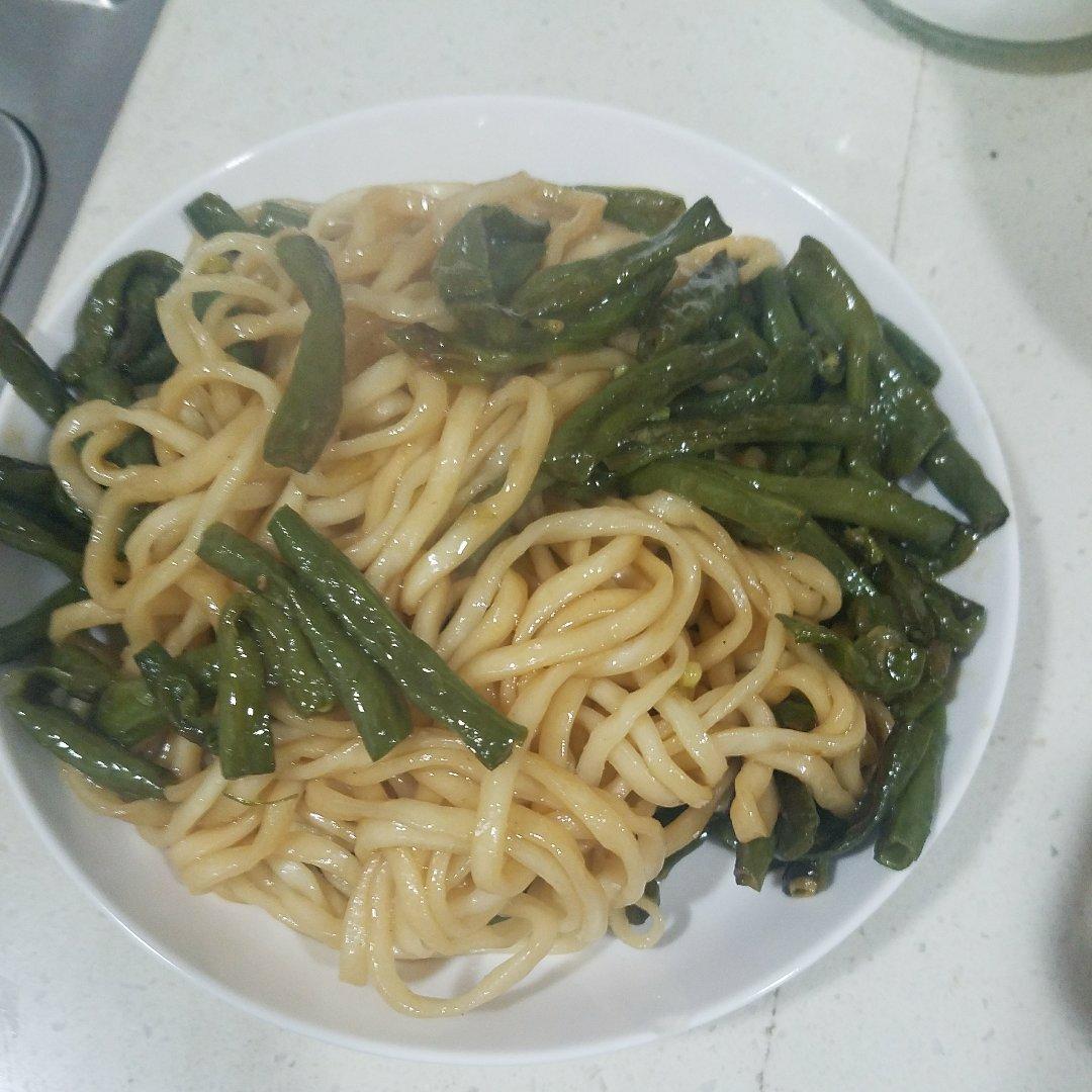豆角焖面
