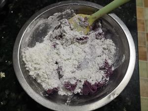 紫薯糯米糍的做法 步骤3