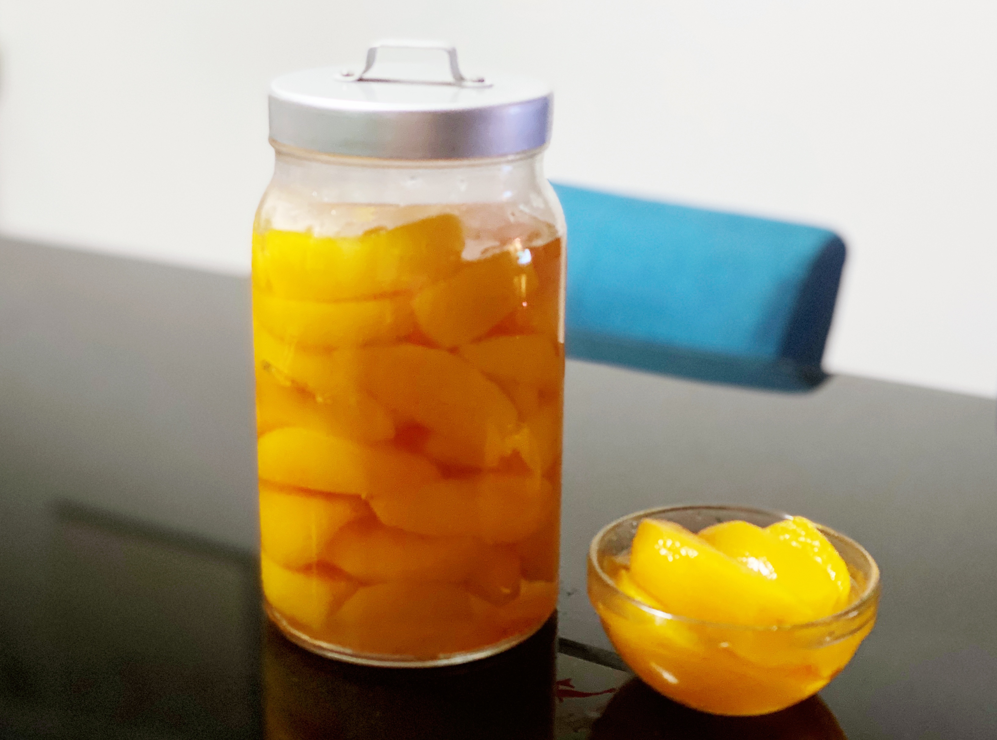 自制黄桃🍑罐头的做法
