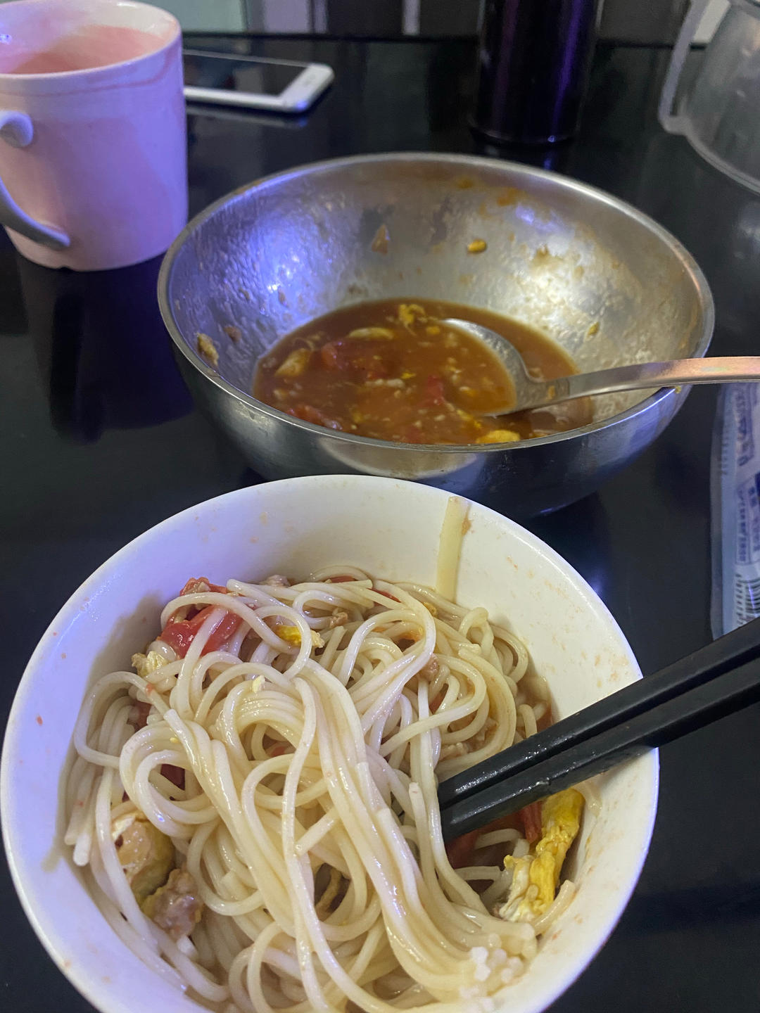 番茄鸡蛋打卤面