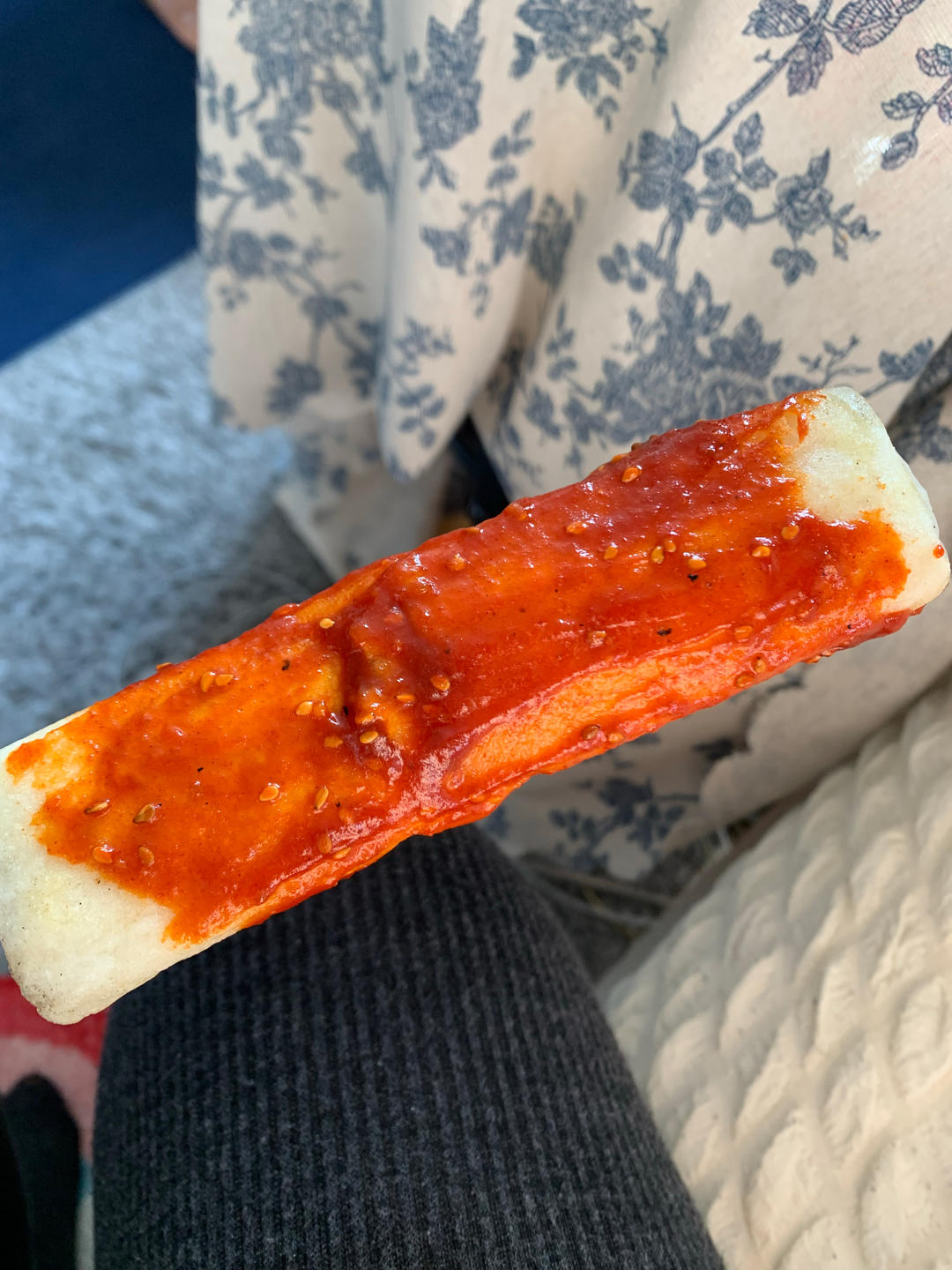 秒杀路边摊外酥里糯脆皮烤年糕