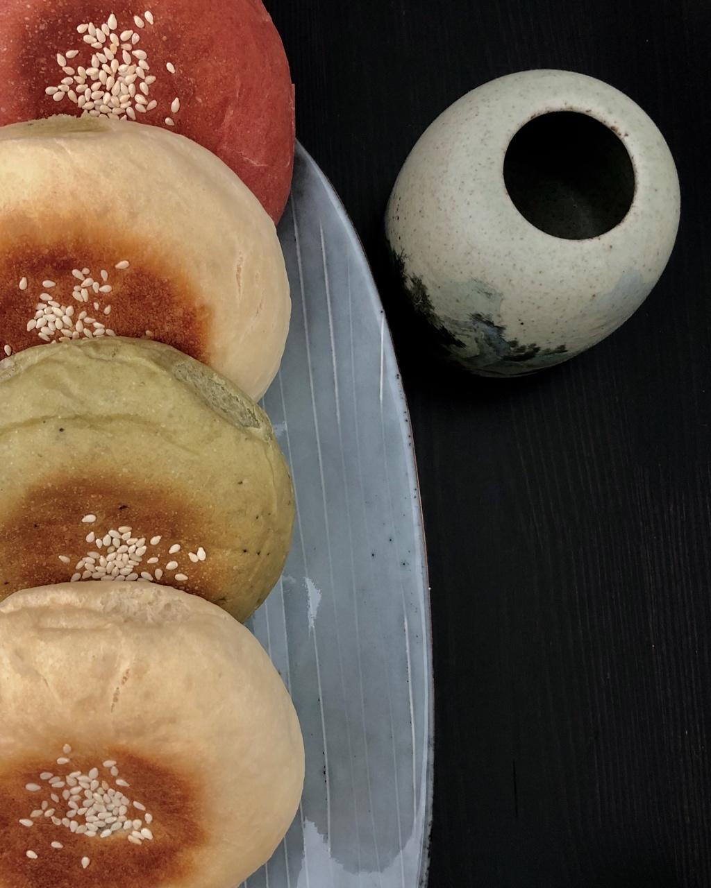 日式和风红豆包