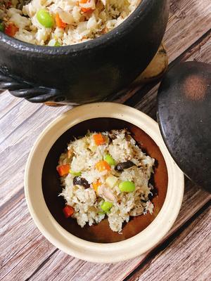 🦀️《蟹料理》石蟹杂炊饭🦀️土锅炊饭最好吃了！的做法 步骤7