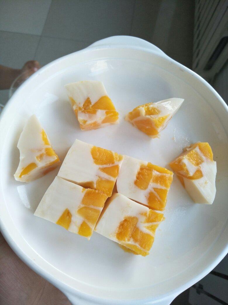 芒果牛奶果冻