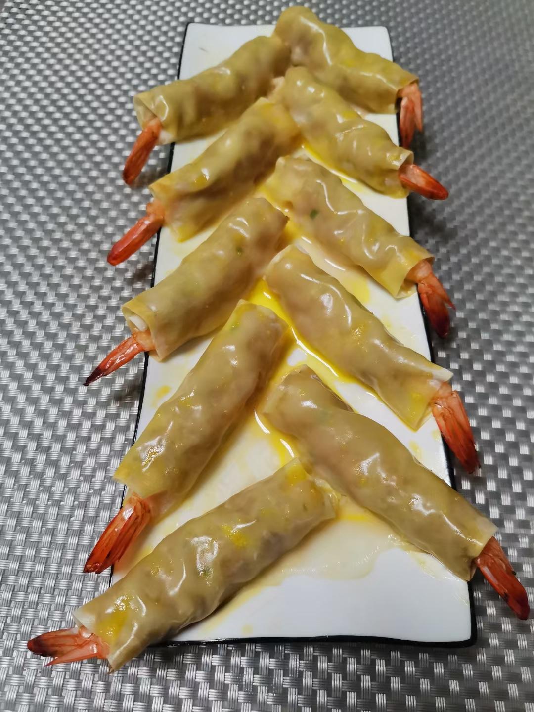 炮竹声声迎新年（鲜虾春卷）