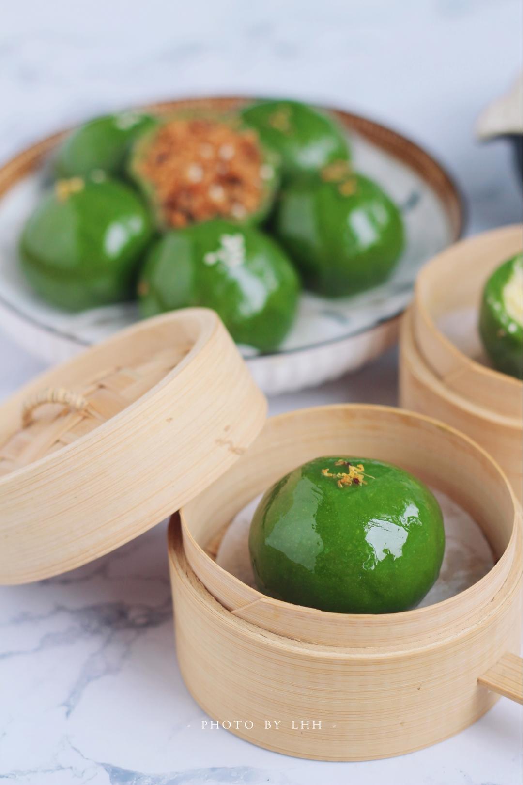 【桂花椰奶青团】创新口味青团！清明节前学起来