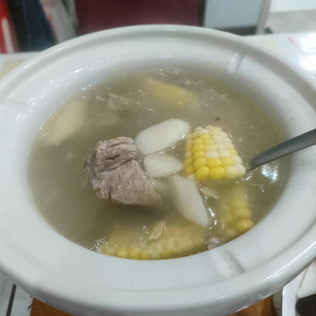 山药玉米排骨汤