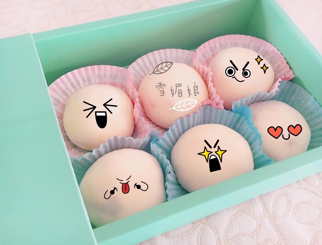 腹黑白胖子——奥利奥雪媚娘