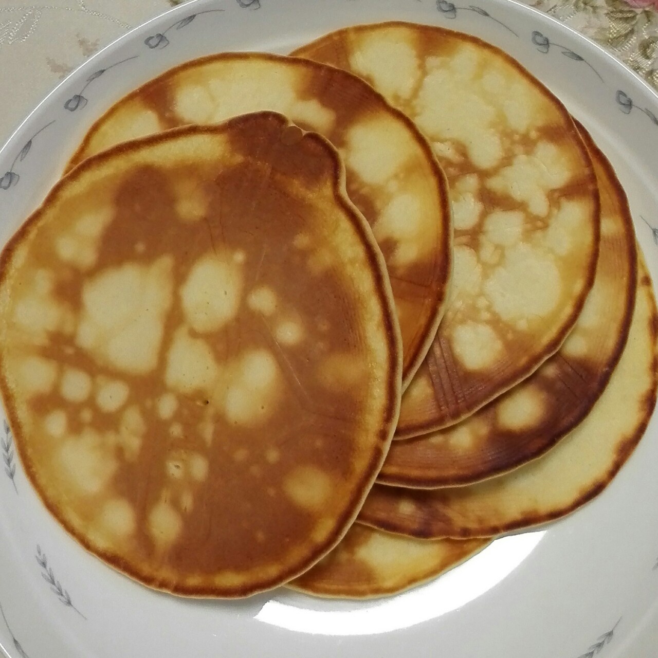 超级简单pancake【无黄油健康版】