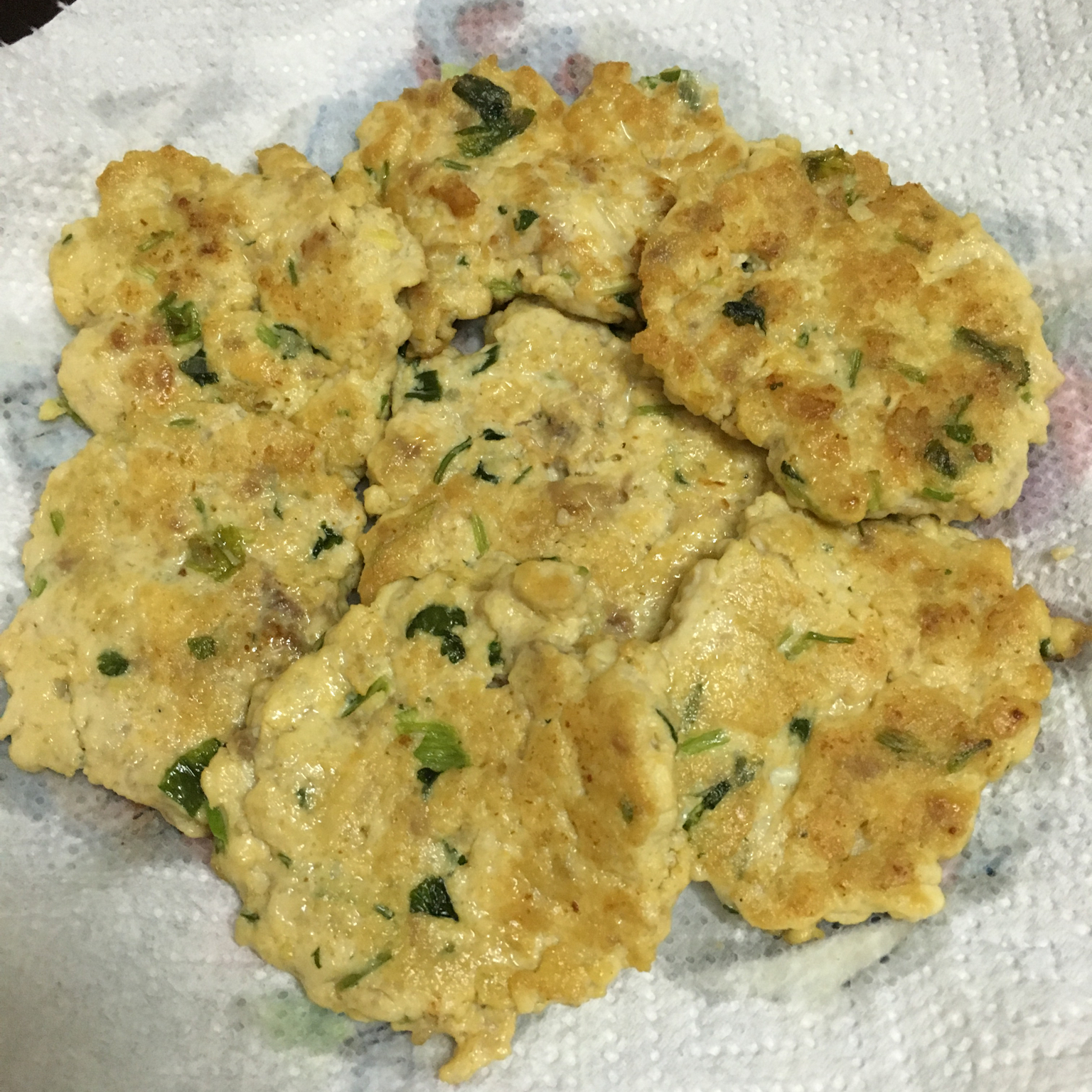 煎豆腐圆子