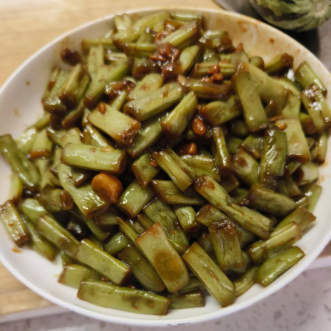 酱爆豆角丝|马克西姆不粘锅