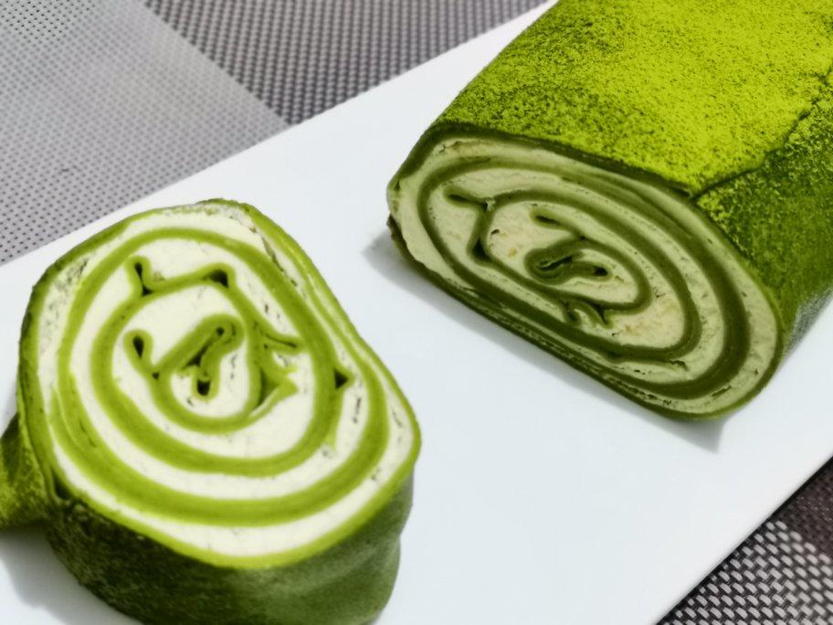 【抹茶毛巾卷】