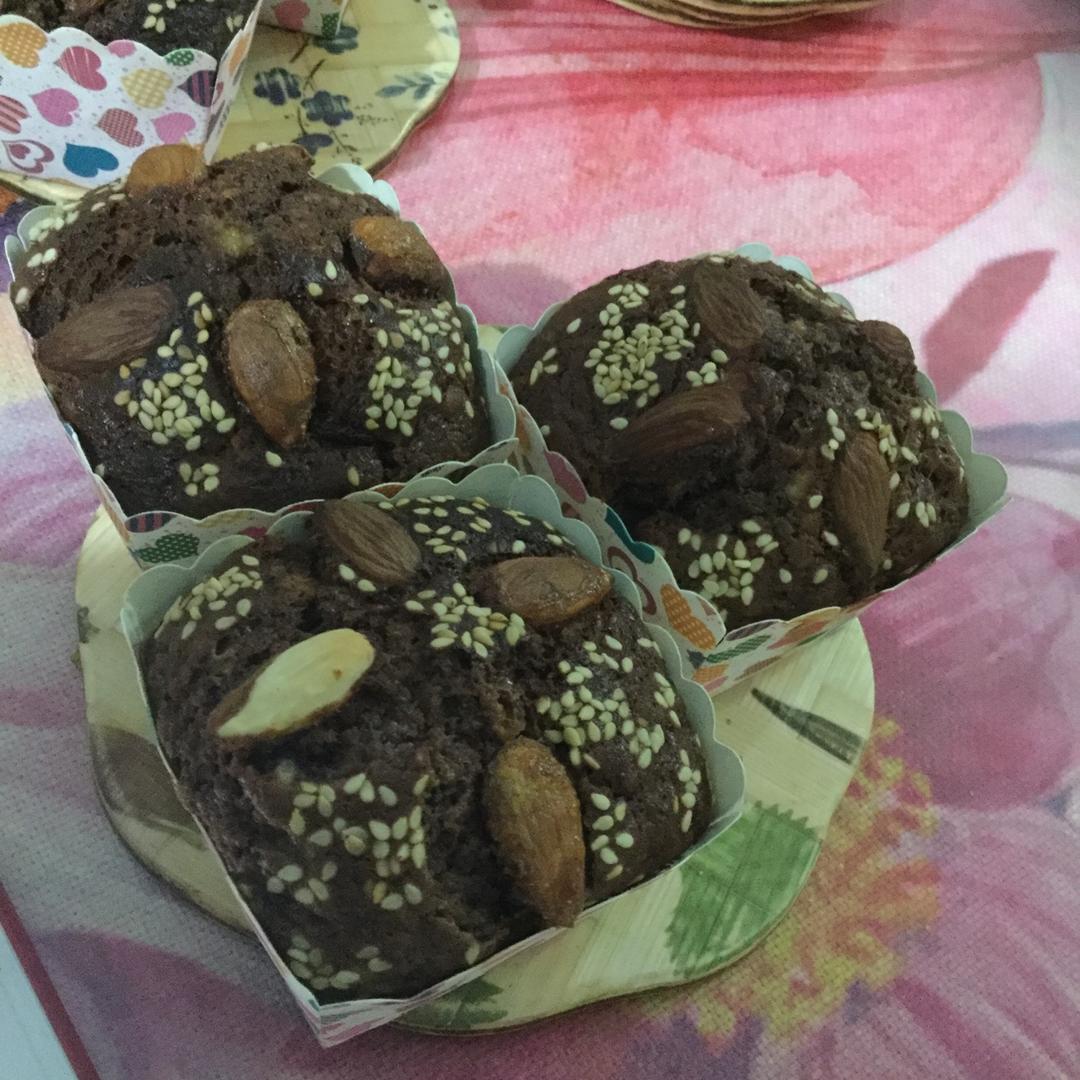 香蕉巧克力马芬