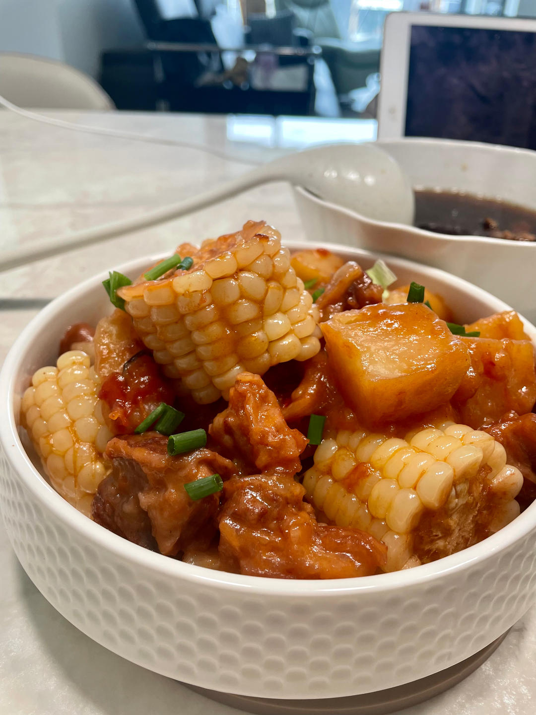 番茄土豆炖牛腩