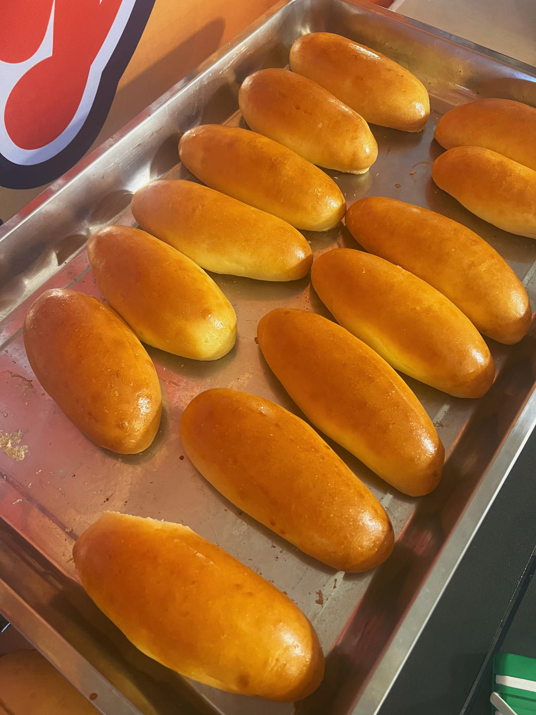 最正宗的美式热狗面包胚，媲美Costco