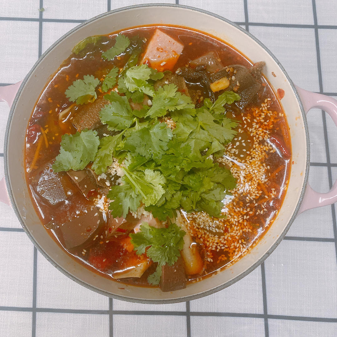 厨师长教你：“毛血旺”的家常做法，味道很棒先收藏起来