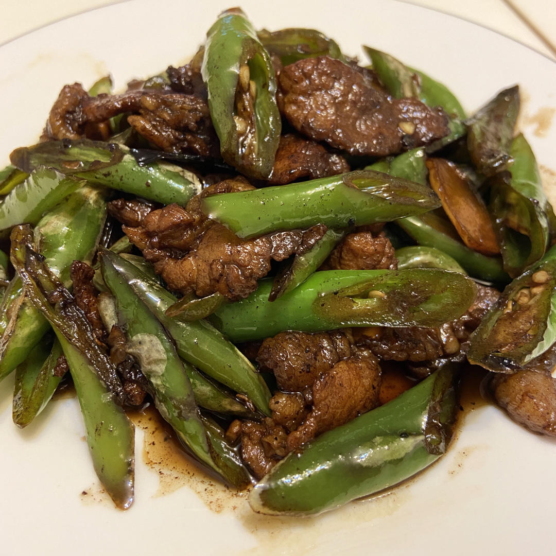 农家小炒肉【记忆中勾魂的油汤】
