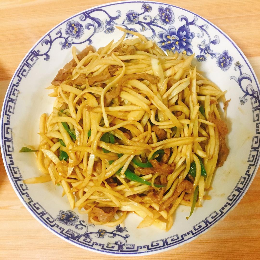茭白肉丝