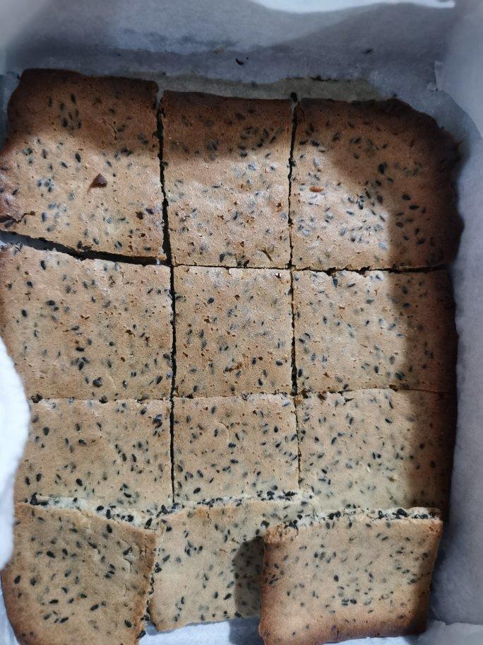 搅一搅就能做零失败芝麻薄脆