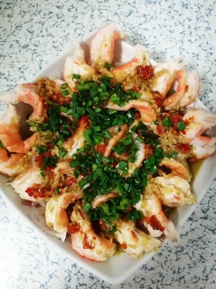 蒜蓉粉丝蒸虾