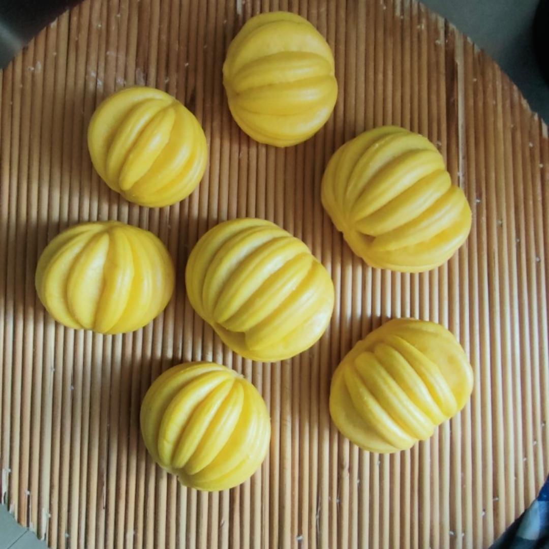 南瓜馒头（一次发酵）