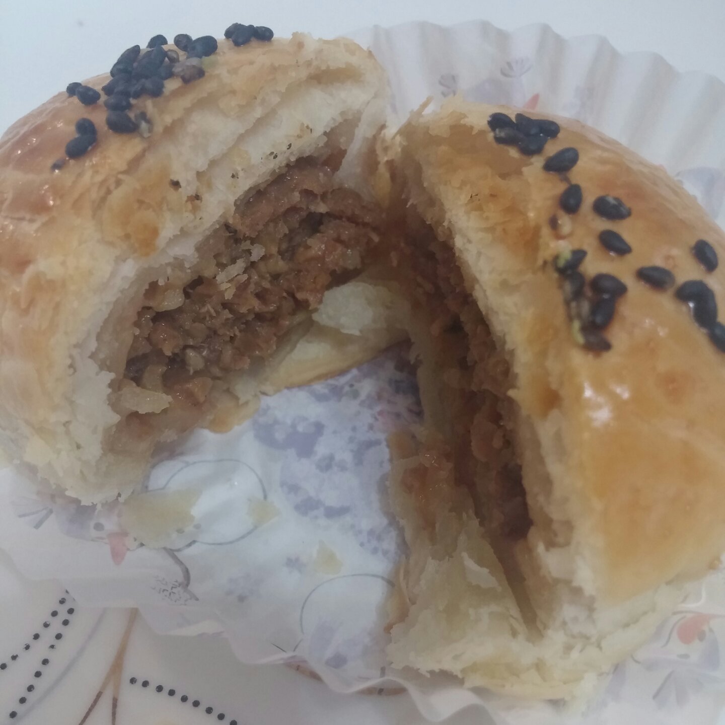 泳式鲜肉榨菜月饼