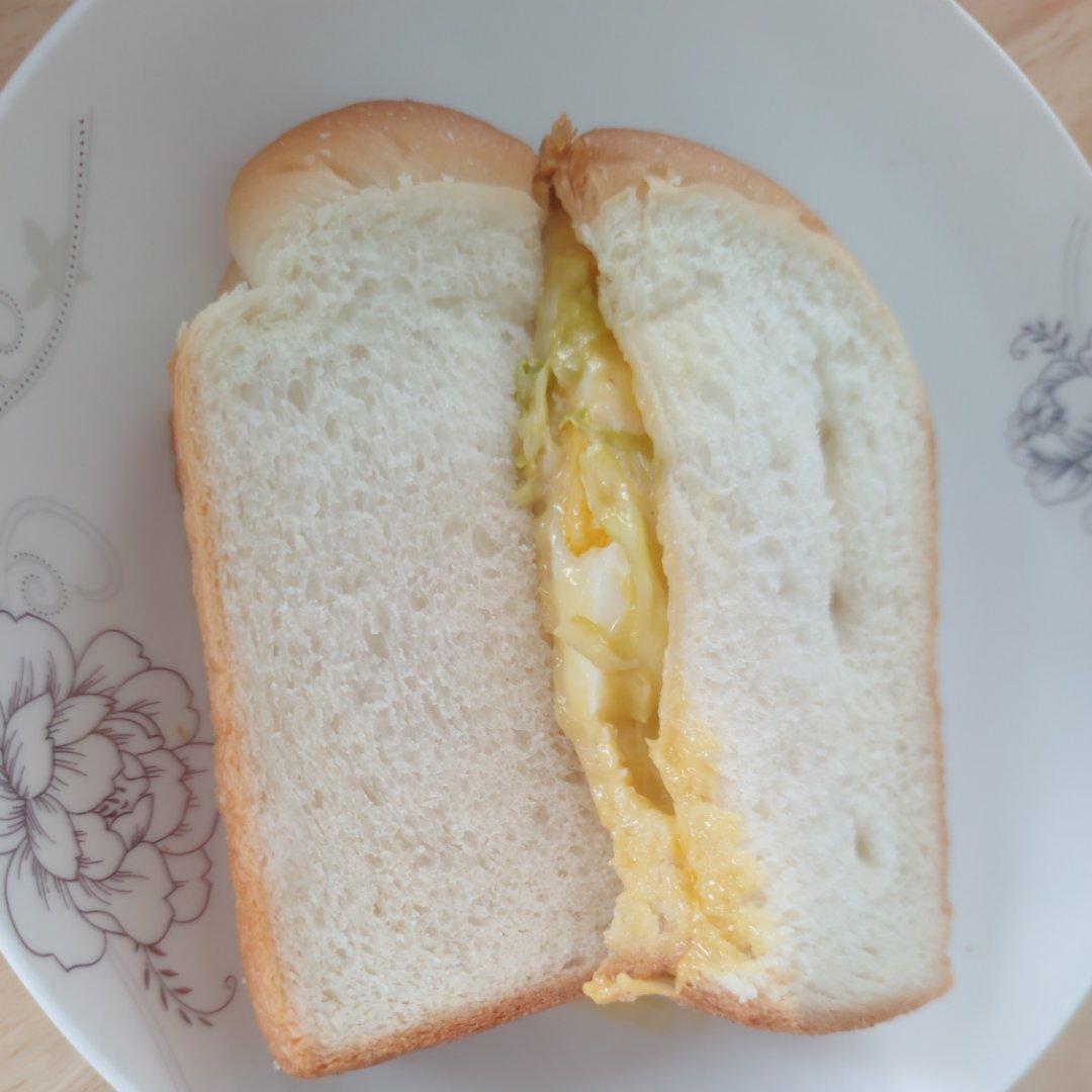 2分钟微波炉早餐☞简易三明治🥪☞上班族懒人必备