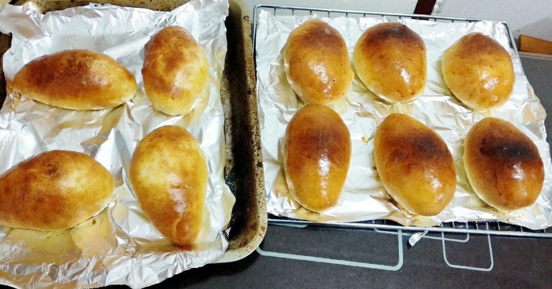 肉松沙拉酱面包（65度汤种）
