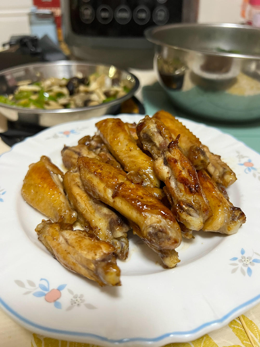蜜汁鸡翅•不需要蜂蜜的蜜汁鸡翅
