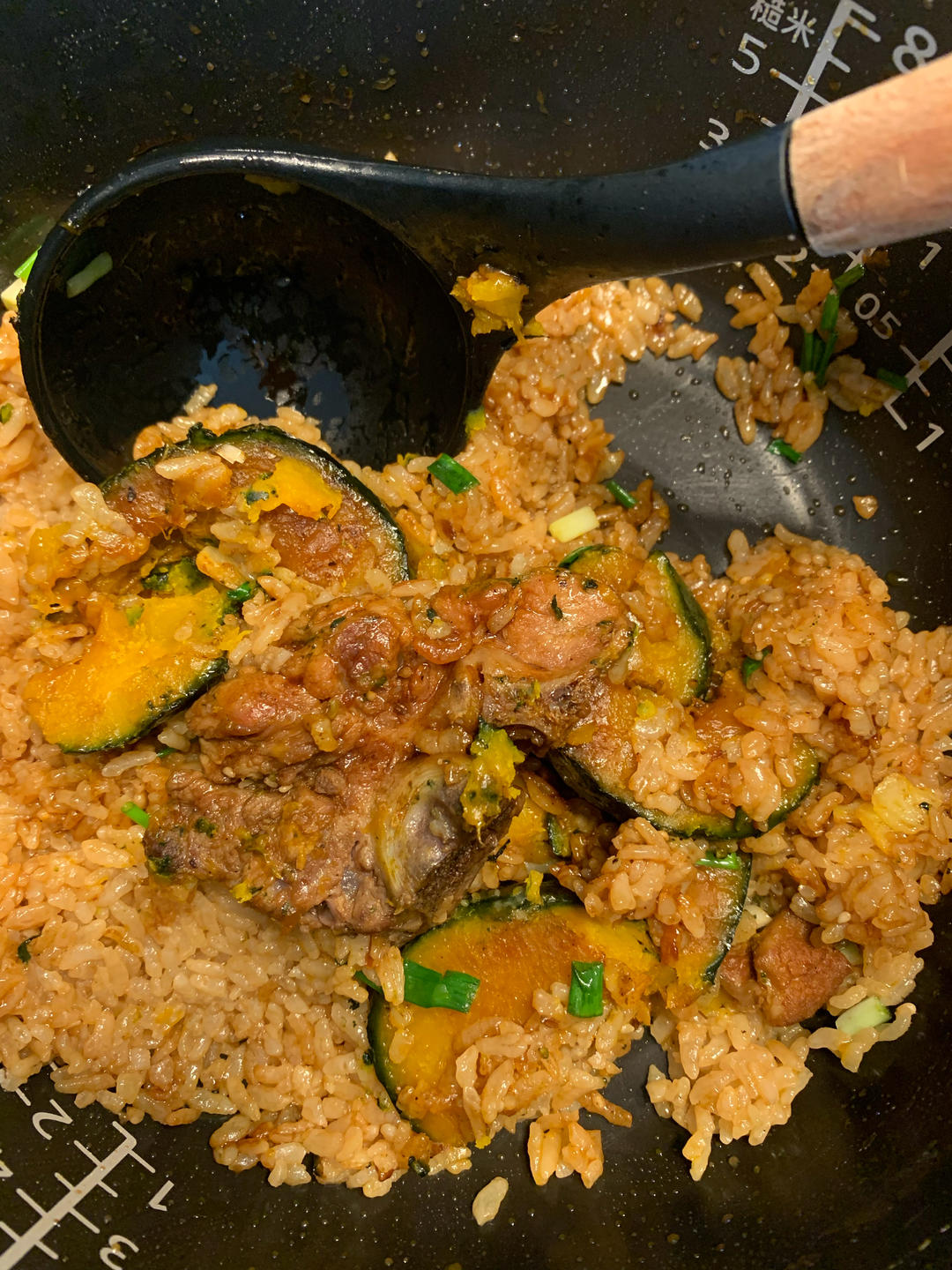 南瓜排骨饭（电饭锅版）