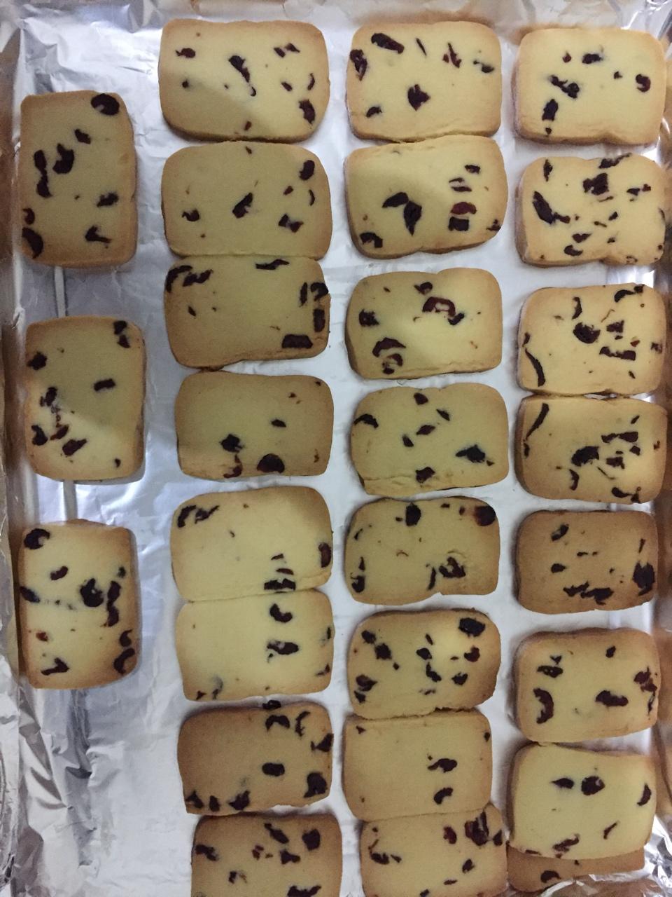 酥到骨子里蔓越梅饼干