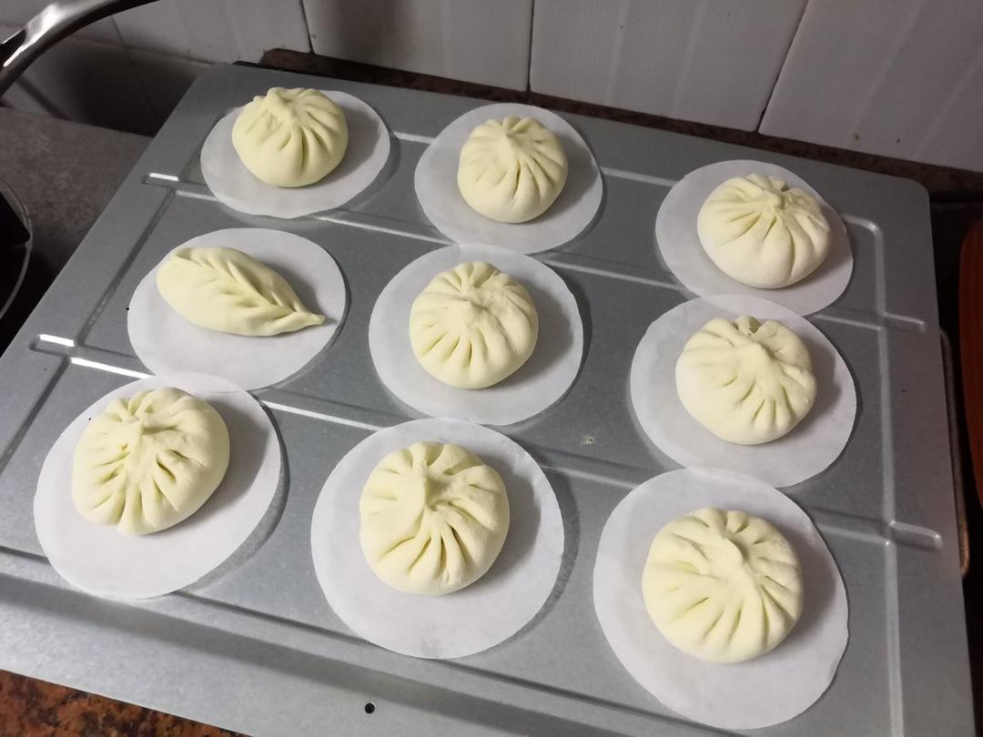 单独的包包子手法，捏包子捏法