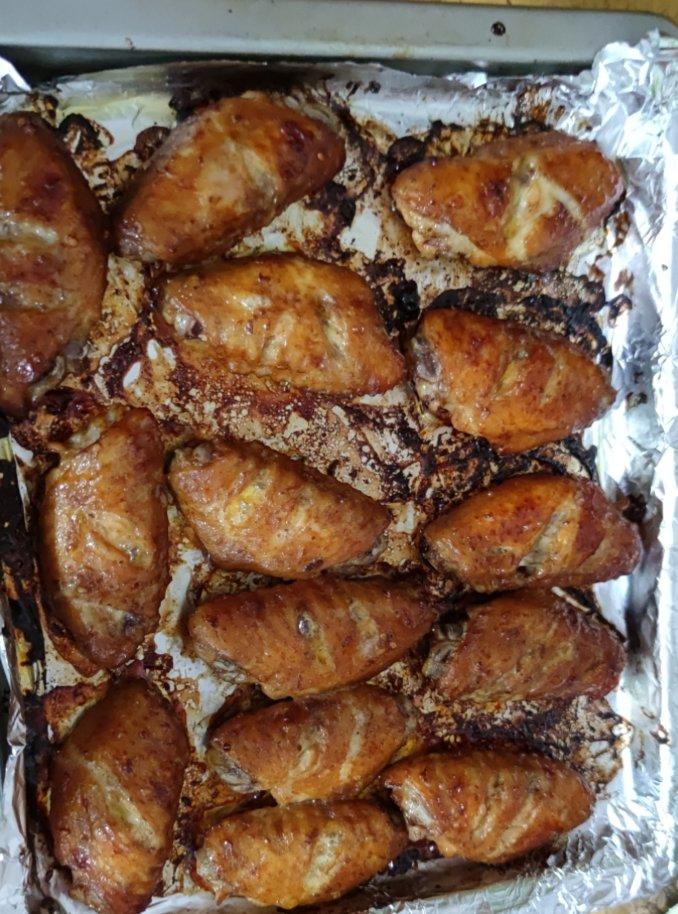 青瓜气泡水做的烤鸡翅烤箱版