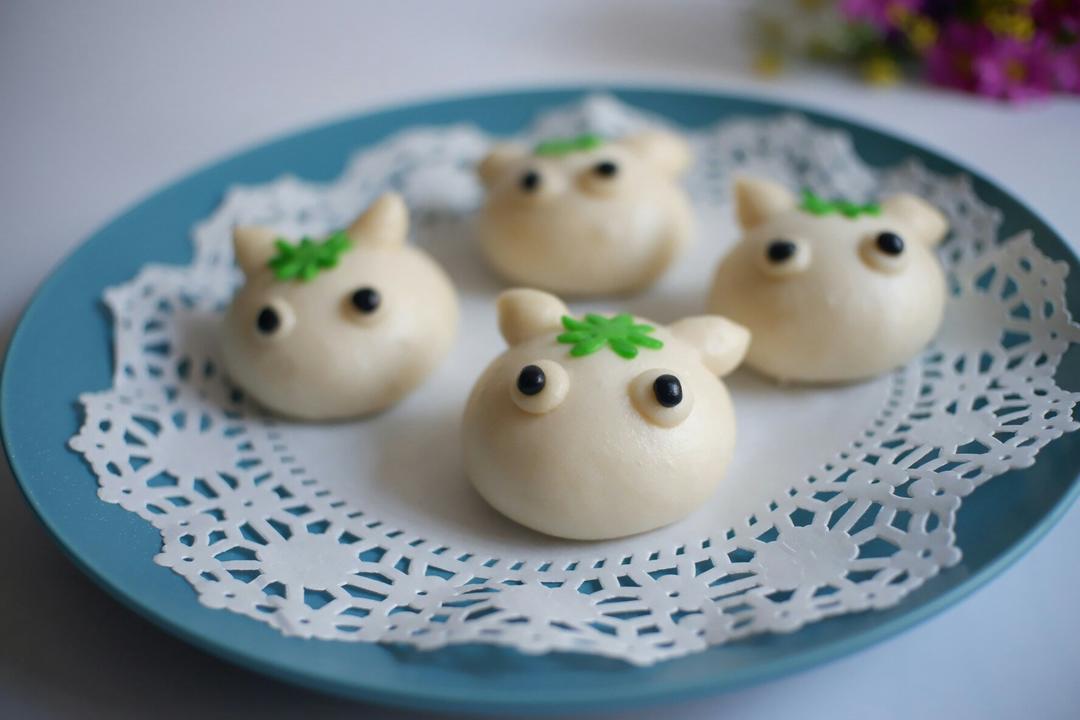 花影月移做的小白龙猫馒头