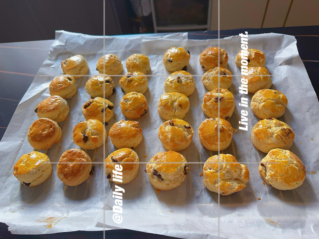 完美裂纹～百分百成功的超好吃奶香司康（禁止搬运）