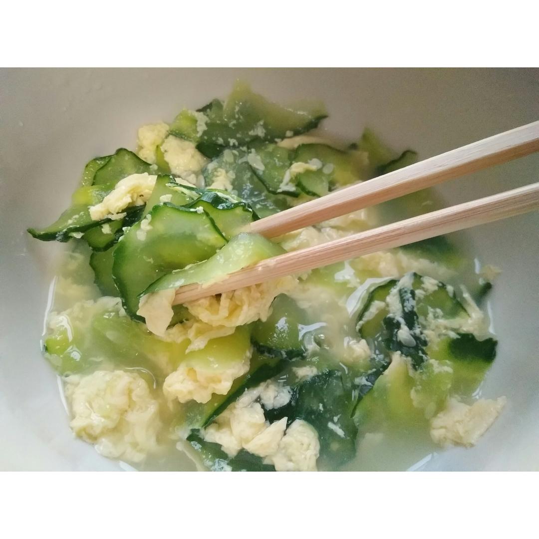 黄瓜炒蛋